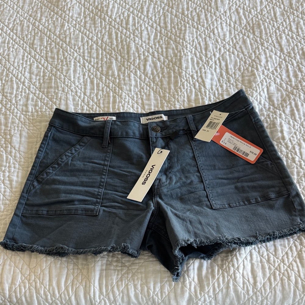 Vigoss Women's Dark Blue Jean Shorts